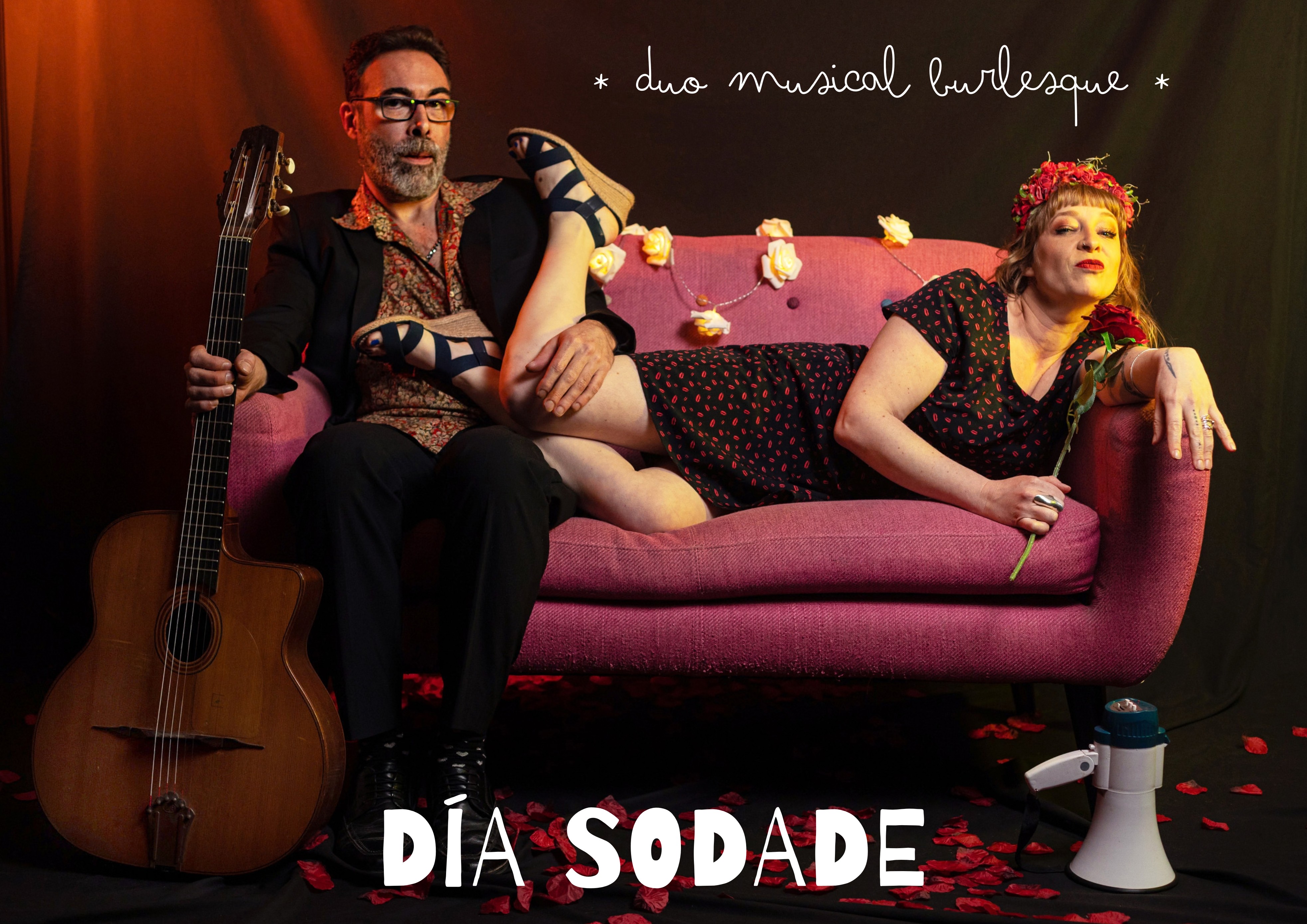 Día Sodade - Duo musical burlesque - Chanson swing pop soul